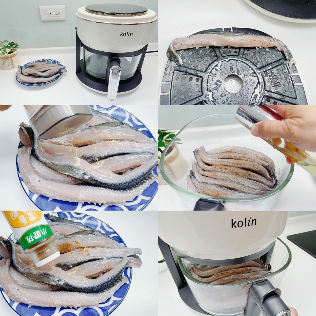 Kolin 歌林 4L 微電腦碳晶玻璃氣炸鍋 KNJP-MN401A|360° 快速旋風 × 透明玻璃超療癒,少油也能吃出酥脆口感! - 第42張圖
