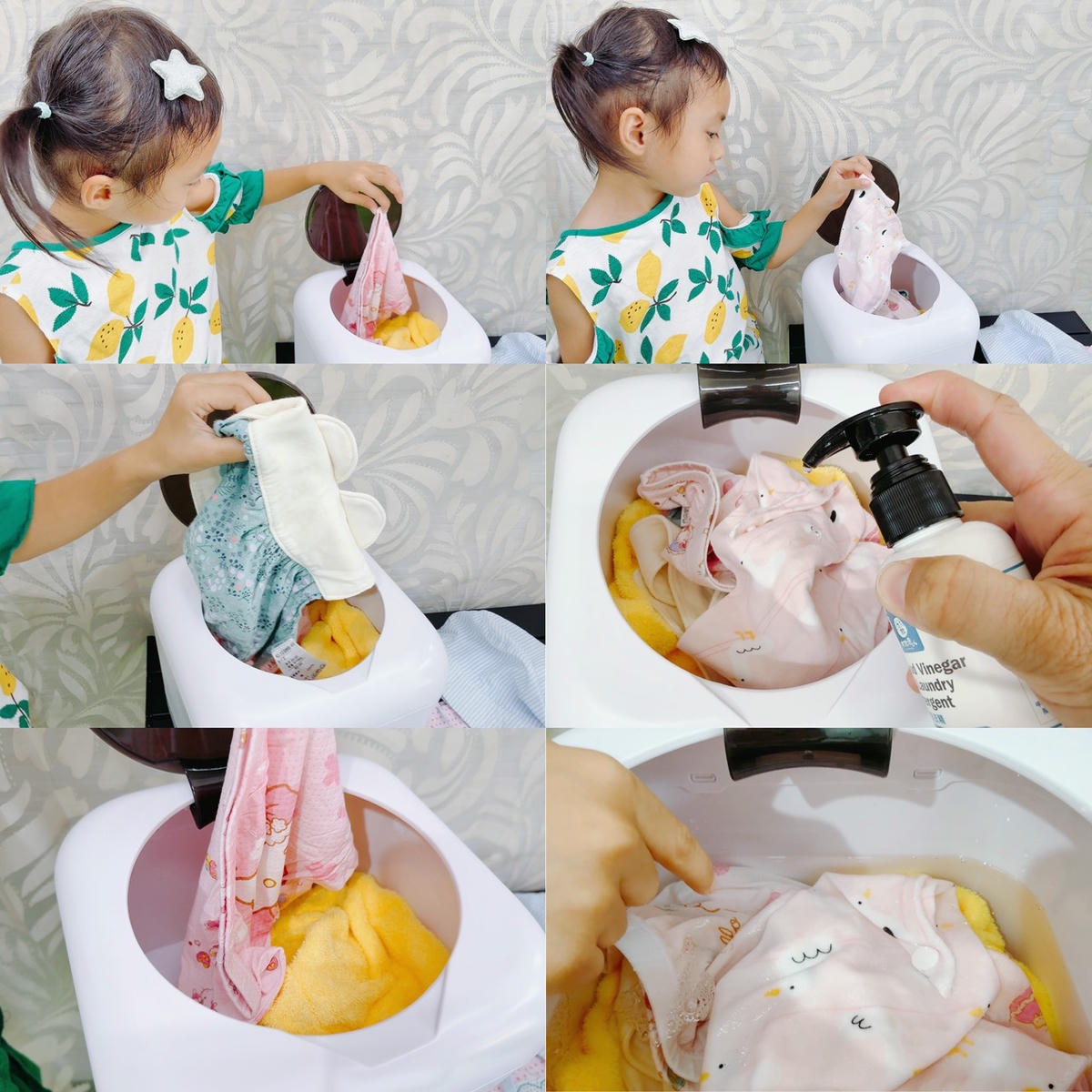 Kolin 歌林無線迷你洗衣機 KBW-MN01U 開箱實測|專為貼身與小件衣物打造的居家神器,寶寶衣物、口水巾輕鬆分洗不混污!媽媽的潔淨小幫手 - 第15張圖