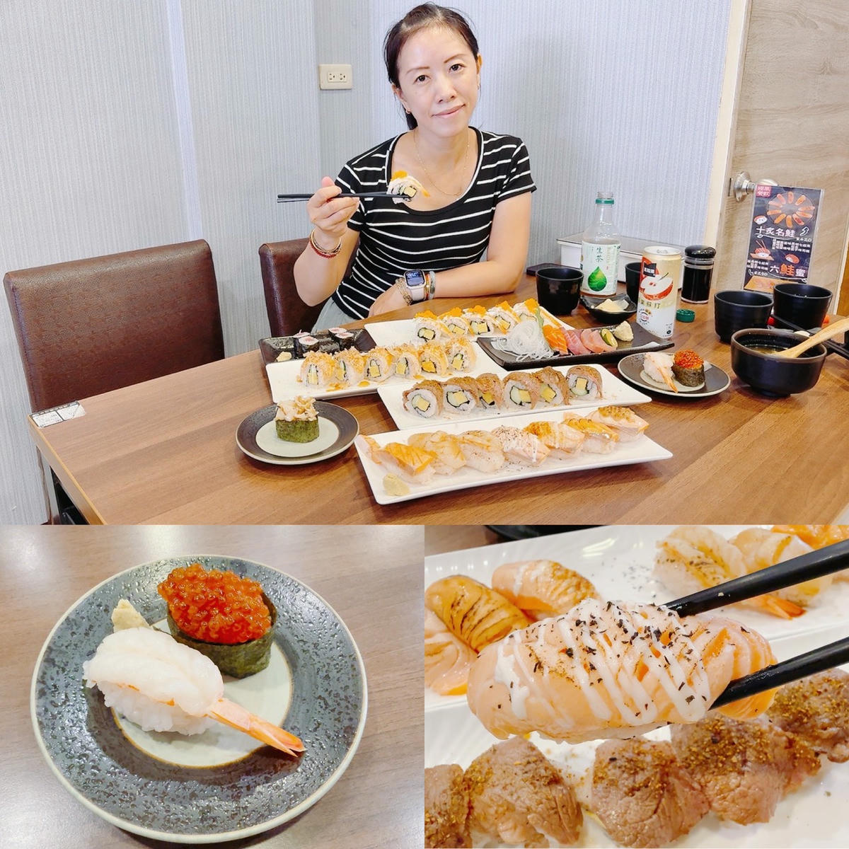 台南永康壽司吃到飽推薦|纓風壽司三種價位任你選,現點現做、新鮮上桌,壽司控必衝! - 第1張圖