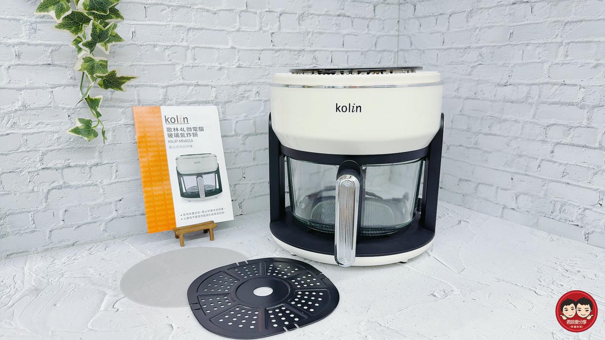 Kolin 歌林 4L 微電腦碳晶玻璃氣炸鍋 KNJP-MN401A|360° 快速旋風 × 透明玻璃超療癒,少油也能吃出酥脆口感! - 第5張圖