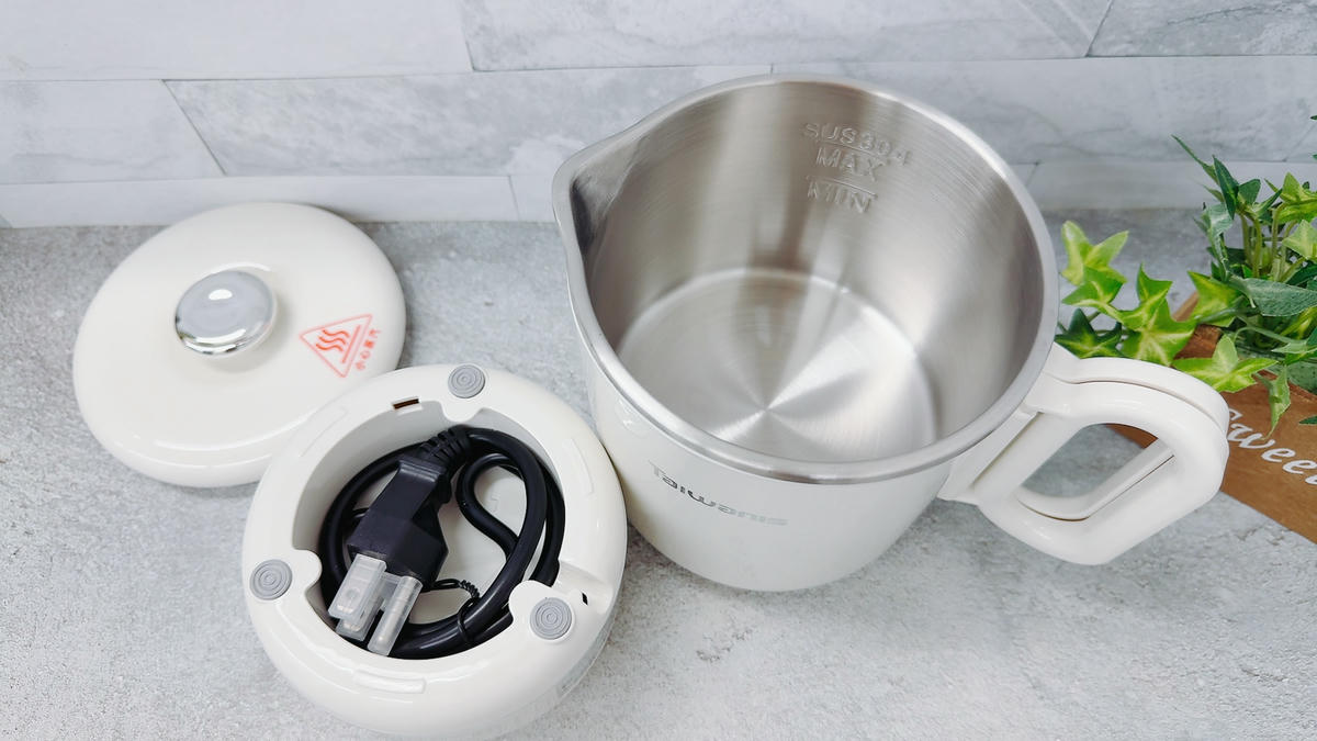 Taiwanis 微電腦寬電壓折疊鍋 TPK-12K5｜全球通用免切換，泡麵・煮湯・燒水一鍋搞定，租屋旅行都適合