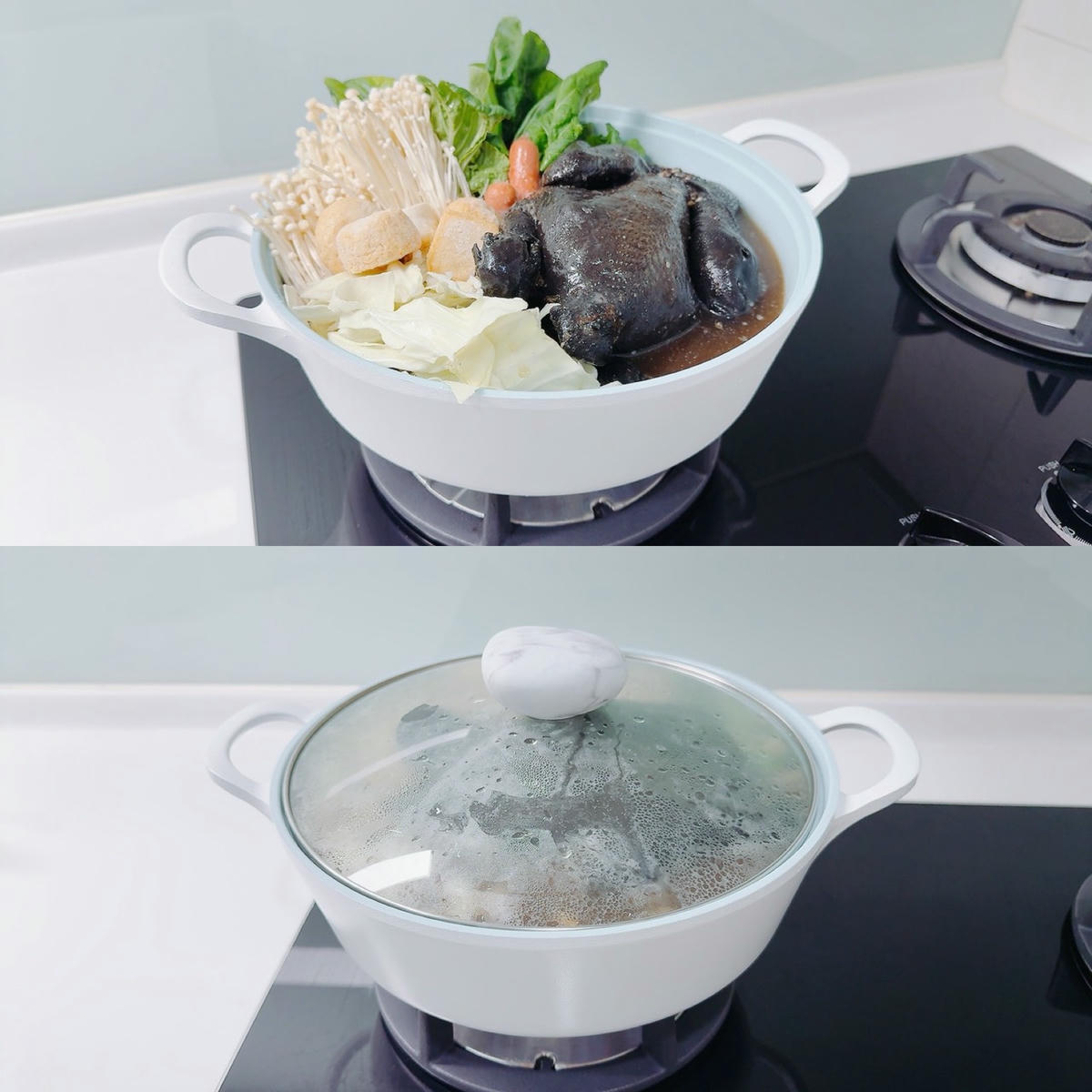 i3Fresh 愛上新鮮 黑蒜烏骨雞湯｜一喝就愛上！吳秉承主廚監製，溫潤不油膩、全家都適合的進補湯品