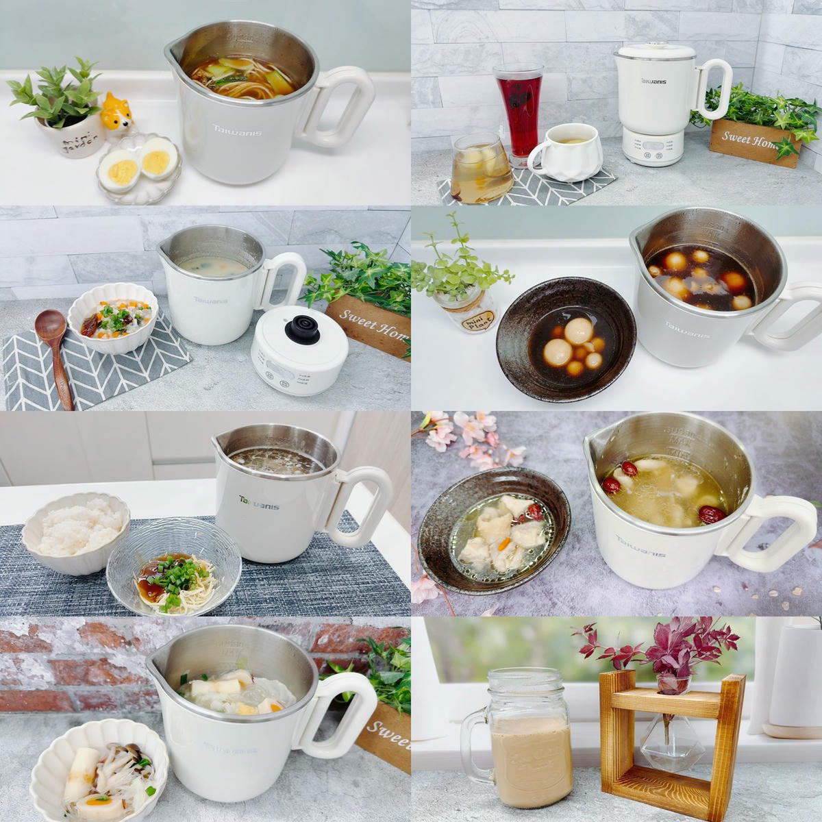 Taiwanis 微電腦寬電壓折疊鍋 TPK-12K5｜全球通用免切換，泡麵・煮湯・燒水一鍋搞定，租屋旅行都適合