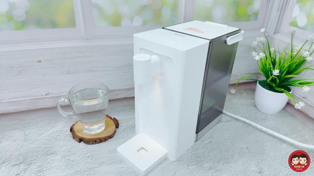 Kolin 歌林 超濾瞬熱開飲機 KWF-MN03LC｜5 段溫控・3 段出水量，生水可過濾、瞬間出水不等待！