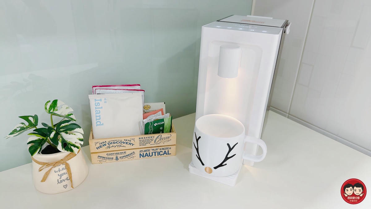 Kolin 歌林 超濾瞬熱開飲機 KWF-MN03LC｜5 段溫控・3 段出水量，生水可過濾、瞬間出水不等待！