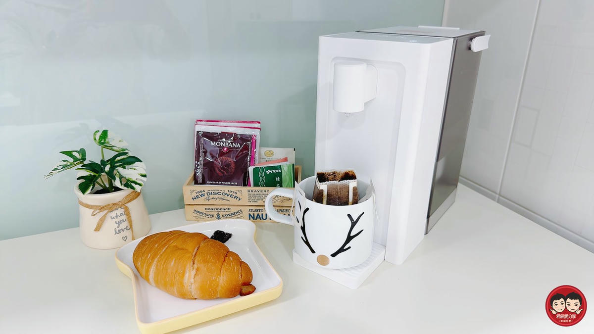 Kolin 歌林 超濾瞬熱開飲機 KWF-MN03LC｜5 段溫控・3 段出水量，生水可過濾、瞬間出水不等待！