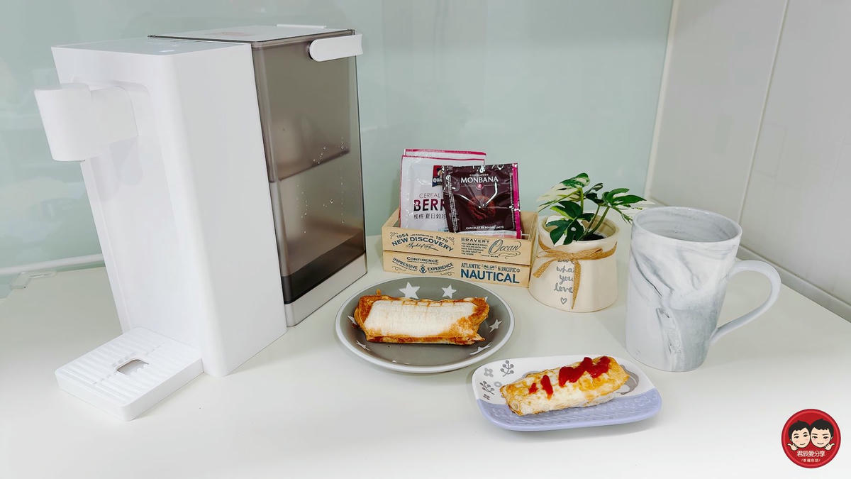 Kolin 歌林 超濾瞬熱開飲機 KWF-MN03LC｜5 段溫控・3 段出水量，生水可過濾、瞬間出水不等待！