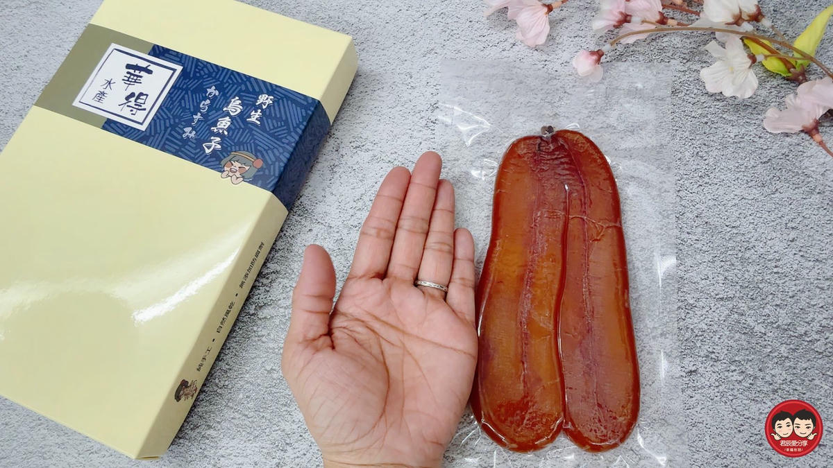 華得水產 東港野生烏魚子禮盒 & 一口吃野生烏魚子｜過年送禮烏魚子首選｜自吃送禮都滿分，下酒菜、年節零食推薦