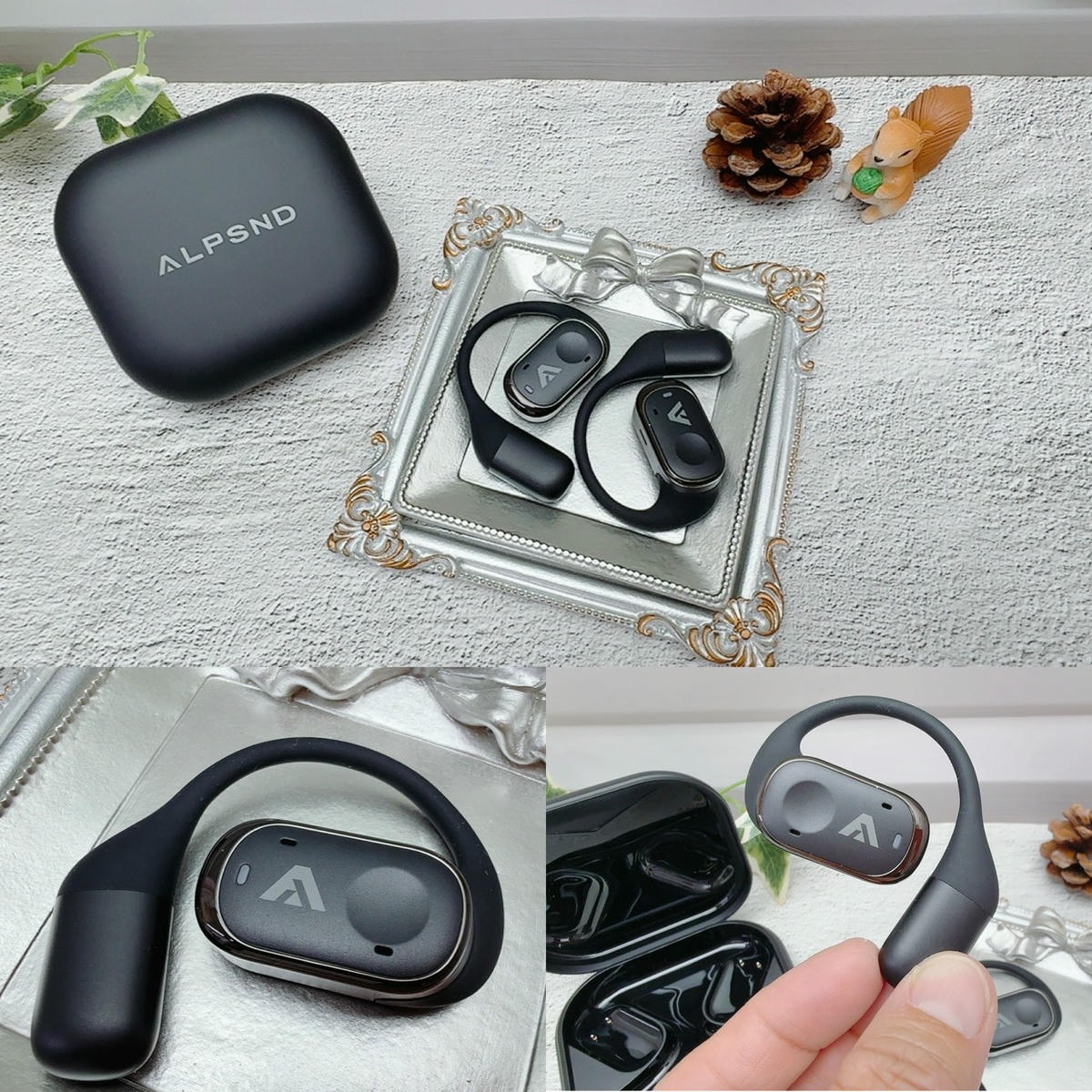 Arktis Audio｜Alpsnd Joy 開放式真無線藍牙耳機評價｜運動、通勤都舒服，久戴不悶，聽得到環境聲更安心