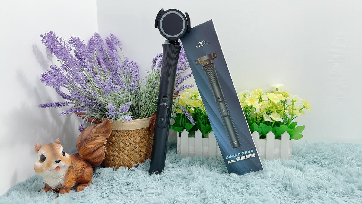 JC TECH. SMART-X PRO 全方位磁吸腳架開箱｜一吸就穩、俯拍也行！創作者必收拍照神隊友