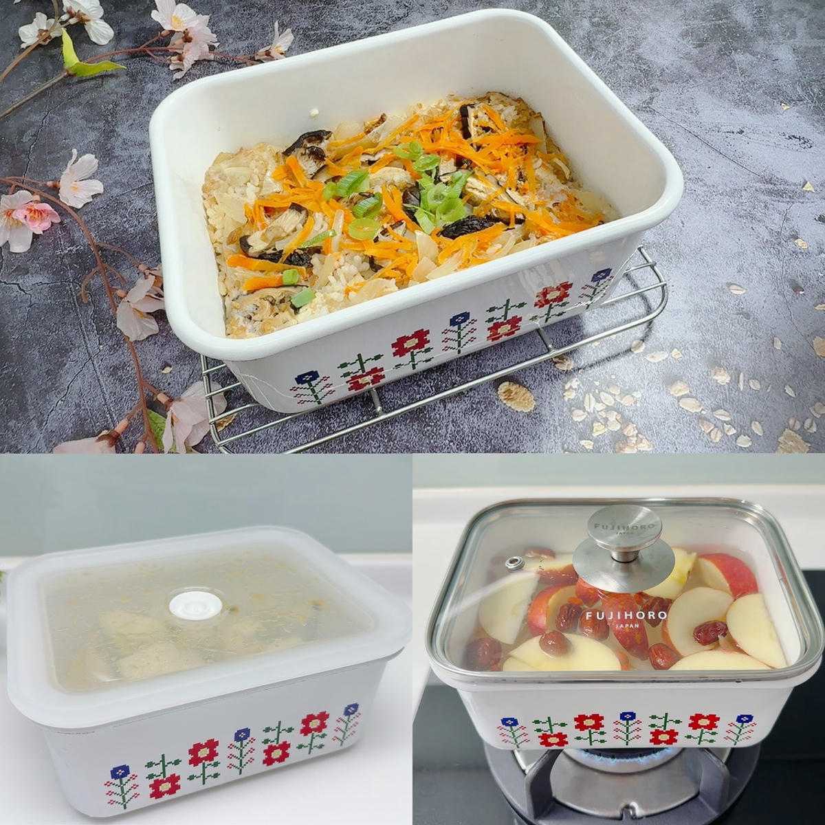 富士琺瑯 MYSA北歐花田系列開箱|多功能琺瑯保鮮盒+調理烤盤,一盒搞定備料、保鮮到上桌料理 - 第16張圖 富士琺瑯 MYSA北歐花田系列開箱|多功能琺瑯保鮮盒+調理烤盤,一盒搞定備料、保鮮到上桌料理