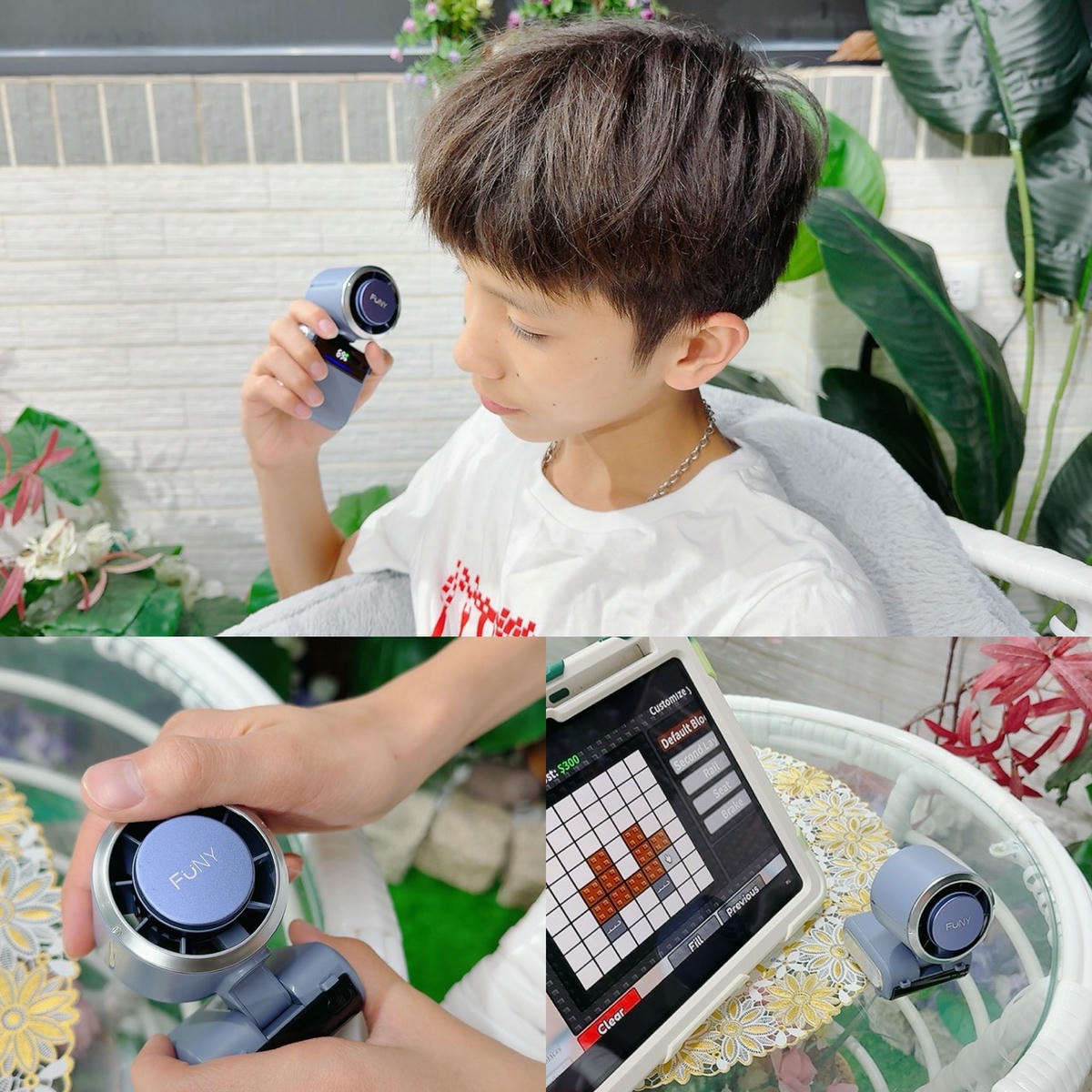 FUNY 小坦克多功能手持風扇開箱|5秒瞬冷超有感!掛脖不悶熱,帶小孩外出必備降溫神器 - 第27張圖 FUNY 小坦克多功能手持風扇開箱|5秒瞬冷超有感!掛脖不悶熱,帶小孩外出必備降溫神器