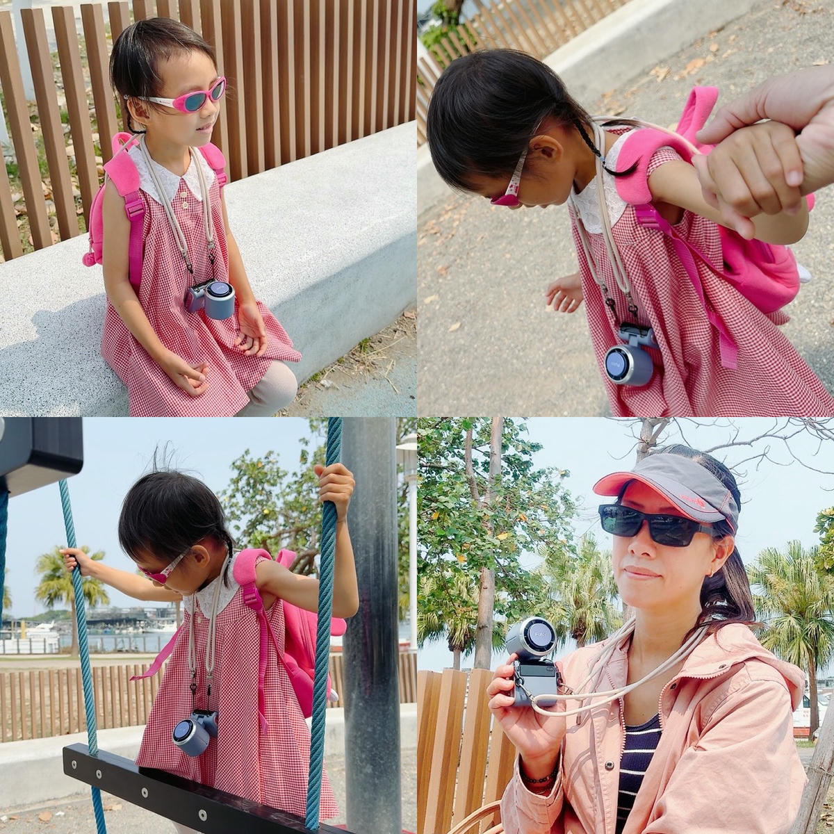 FUNY 小坦克多功能手持風扇開箱｜5秒瞬冷超有感！掛脖不悶熱，帶小孩外出必備降溫神器