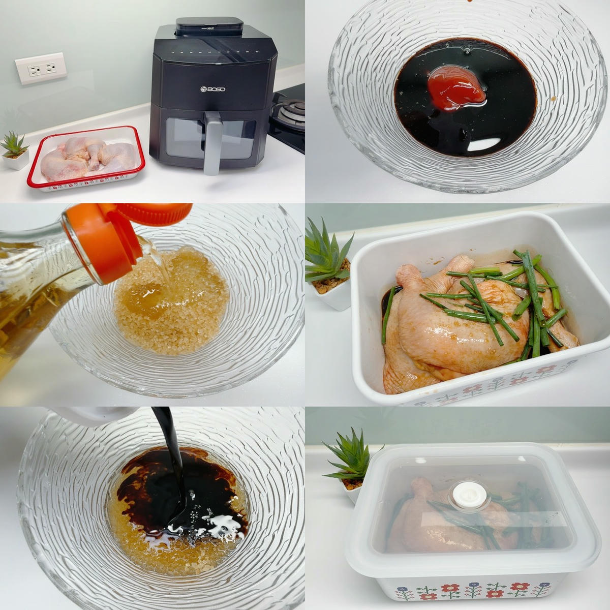 BOSO 舒肥透視蒸氣氣炸鍋 7L 開箱｜120°C 蒸氣微分子＋氣炸雙模式，酥脆爆汁又減脂，一機搞定 1 日 4 餐
