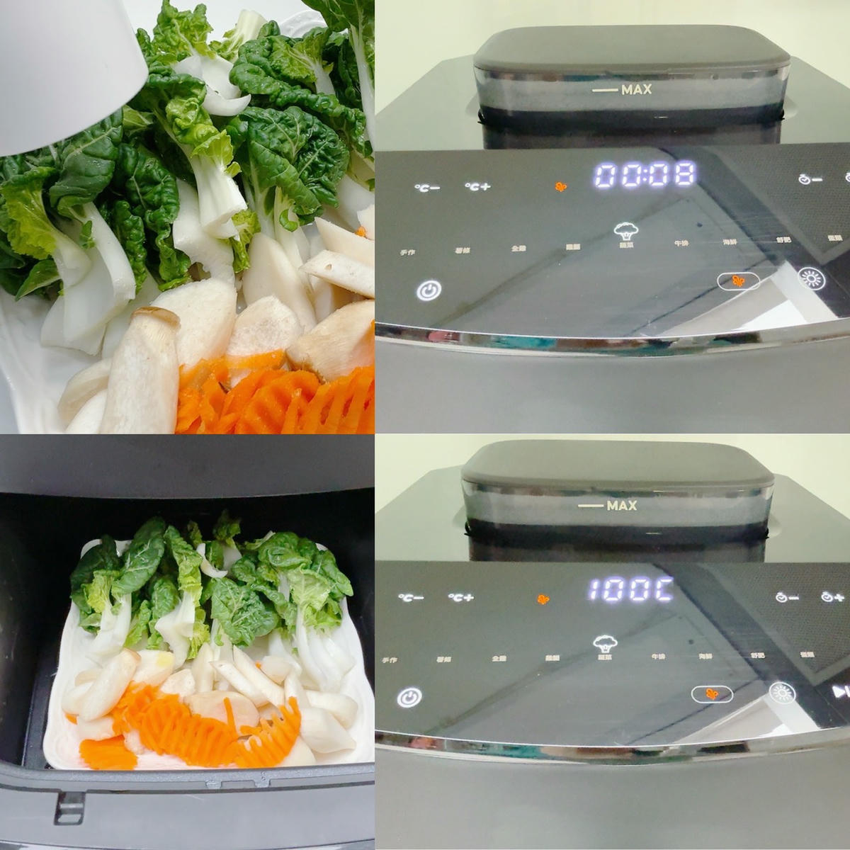 BOSO 舒肥透視蒸氣氣炸鍋 7L 開箱｜120°C 蒸氣微分子＋氣炸雙模式，酥脆爆汁又減脂，一機搞定 1 日 4 餐