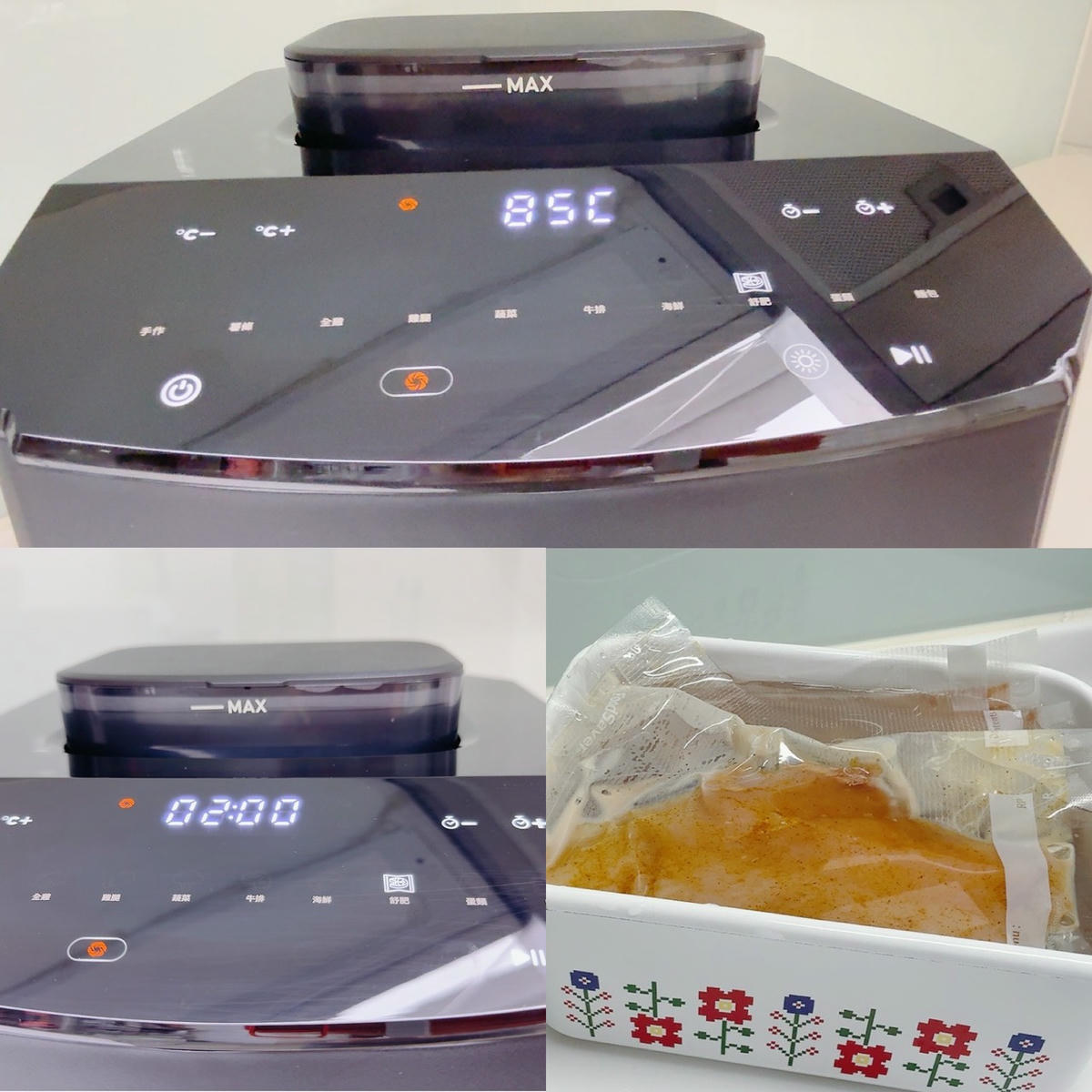 BOSO 舒肥透視蒸氣氣炸鍋 7L 開箱｜120°C 蒸氣微分子＋氣炸雙模式，酥脆爆汁又減脂，一機搞定 1 日 4 餐