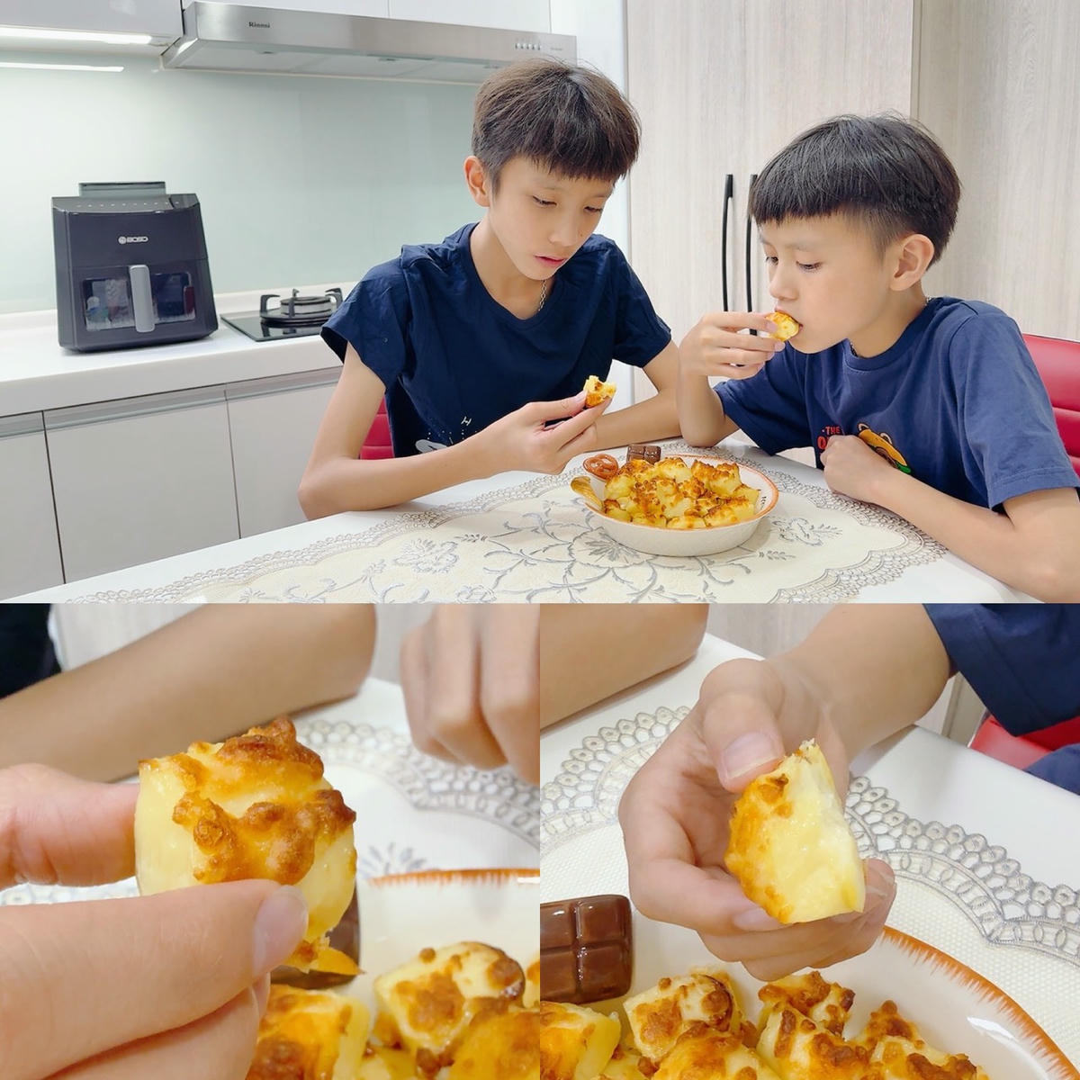 BOSO 舒肥透視蒸氣氣炸鍋 7L 開箱｜120°C 蒸氣微分子＋氣炸雙模式，酥脆爆汁又減脂，一機搞定 1 日 4 餐