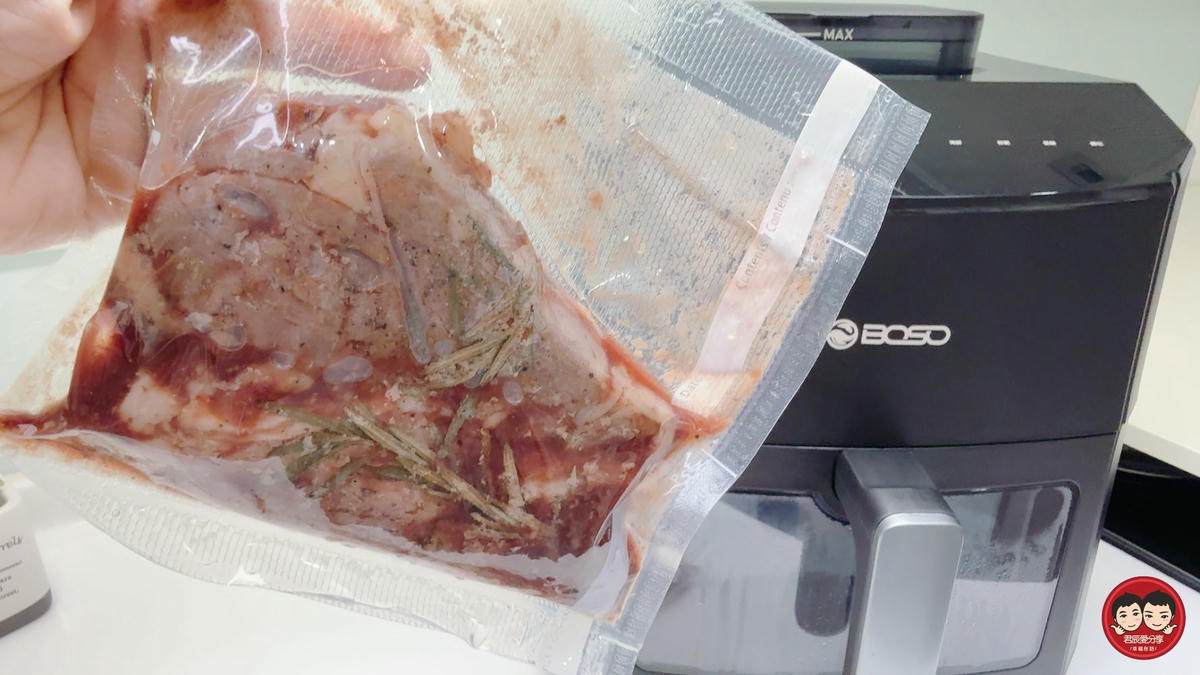 BOSO 舒肥透視蒸氣氣炸鍋 7L 開箱｜120°C 蒸氣微分子＋氣炸雙模式，酥脆爆汁又減脂，一機搞定 1 日 4 餐