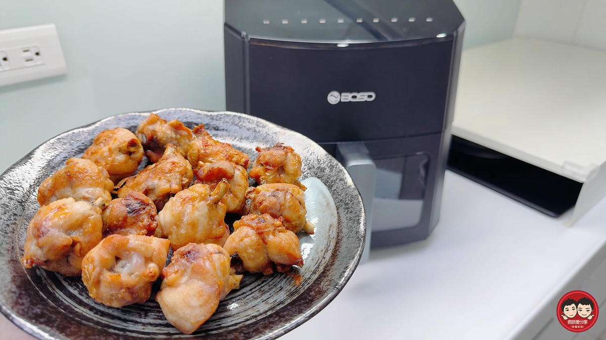 BOSO 舒肥透視蒸氣氣炸鍋 7L 開箱｜120°C 蒸氣微分子＋氣炸雙模式，酥脆爆汁又減脂，一機搞定 1 日 4 餐