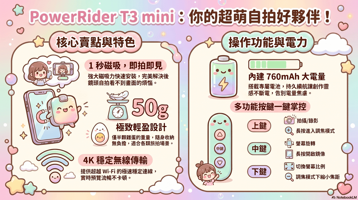 PowerRider T3 mini 磁吸螢幕開箱|自拍不用再憑感覺!即時構圖+拍照錄影一次搞定 - 第36張圖 PowerRider T3 mini 磁吸螢幕開箱|自拍不用再憑感覺!即時構圖+拍照錄影一次搞定