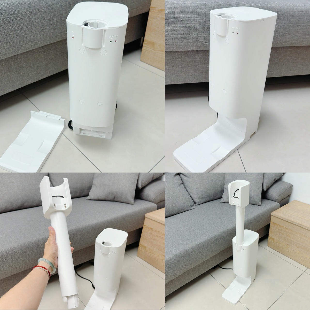 TiDdi ZeroTouch S2開箱｜綠光顯塵太有感！AI感測＋自動集塵吸塵器，100天免倒垃圾真的有感~