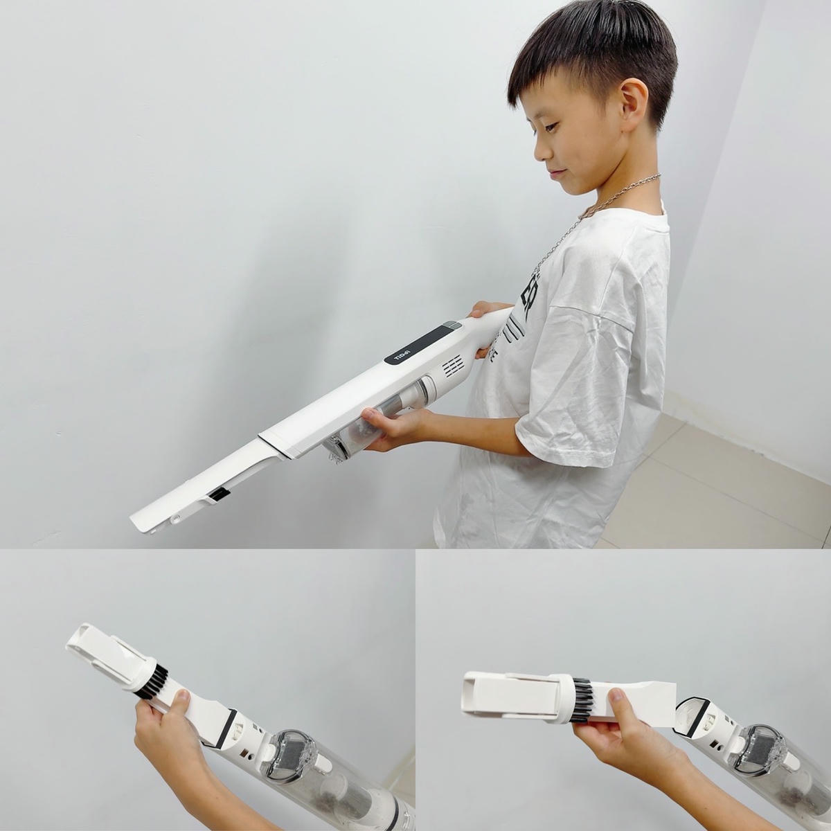 TiDdi ZeroTouch S2開箱｜綠光顯塵太有感！AI感測＋自動集塵吸塵器，100天免倒垃圾真的有感~
