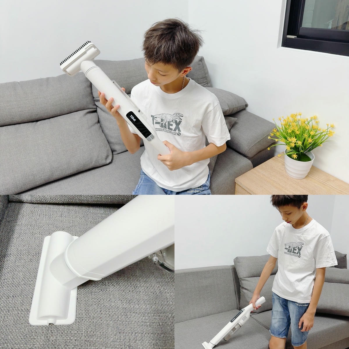 TiDdi ZeroTouch S2開箱｜綠光顯塵太有感！AI感測＋自動集塵吸塵器，100天免倒垃圾真的有感~