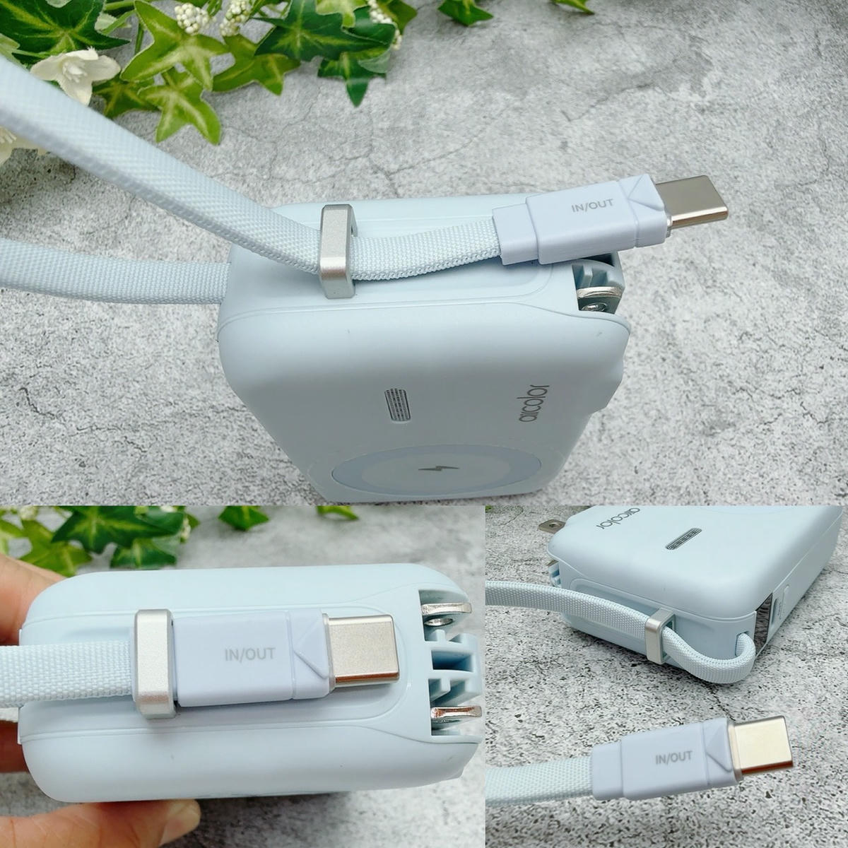 aircolor 雲朵系 35W 全能充開箱｜可上飛機的準固態防爆電芯，同級最小 AC 插頭＋Qi2 磁吸，快充超有感！