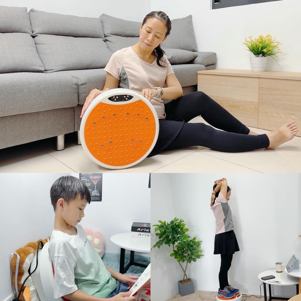 MRF健身大師評價|⼩圓⽔平垂直雙律動按摩進階版|告別久坐痠緊,在家也能天天動一動,長輩也能輕鬆使用! - 第1張圖 MRF健身大師評價|⼩圓⽔平垂直雙律動按摩進階版|告別久坐痠緊,在家也能天天動一動,長輩也能輕鬆使用!