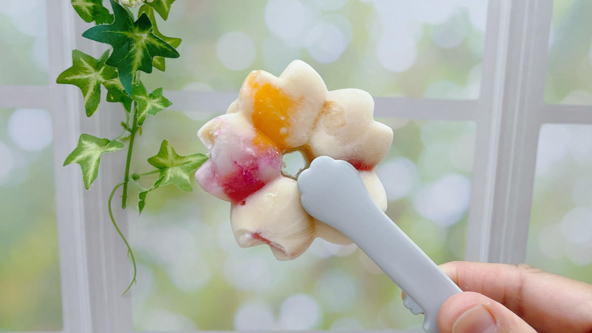 水果優格脆冰食譜｜用自製優格做可愛冰品，低卡又消暑的夏日點心