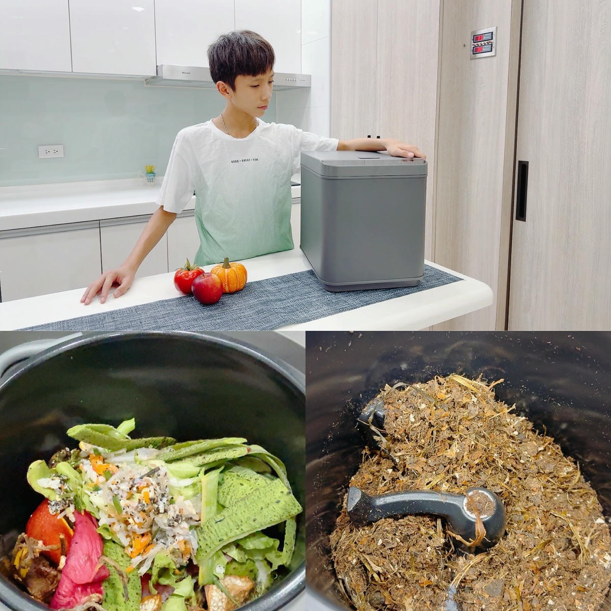 SANSUI 山水評價|PAKU 廚寶 3L 智能廚餘機 SFP-G3L 開箱實測,高溫研磨烘乾讓廚餘體積縮小 90%,不臭不生蟲,濕廚餘變乾肥料超有成就感! - 第1張圖 SANSUI 山水評價|PAKU 廚寶 3L 智能廚餘機 SFP-G3L 開箱實測,高溫研磨烘乾讓廚餘體積縮小 90%,不臭不生蟲,濕廚餘變乾肥料超有成就感!