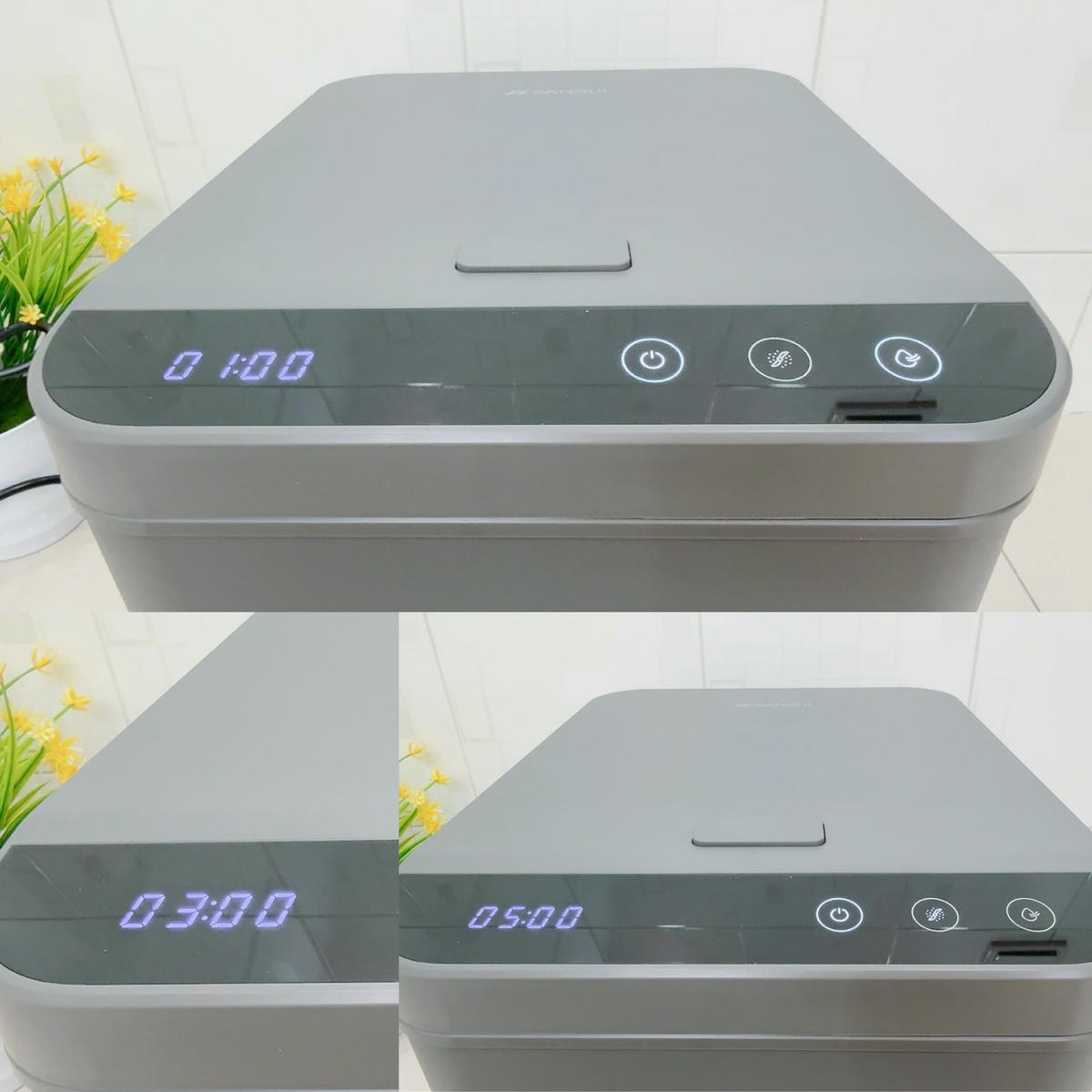 SANSUI 山水評價|PAKU 廚寶 3L 智能廚餘機 SFP-G3L 開箱實測,高溫研磨烘乾讓廚餘體積縮小 90%,不臭不生蟲,濕廚餘變乾肥料超有成就感! - 第15張圖 SANSUI 山水評價|PAKU 廚寶 3L 智能廚餘機 SFP-G3L 開箱實測,高溫研磨烘乾讓廚餘體積縮小 90%,不臭不生蟲,濕廚餘變乾肥料超有成就感!
