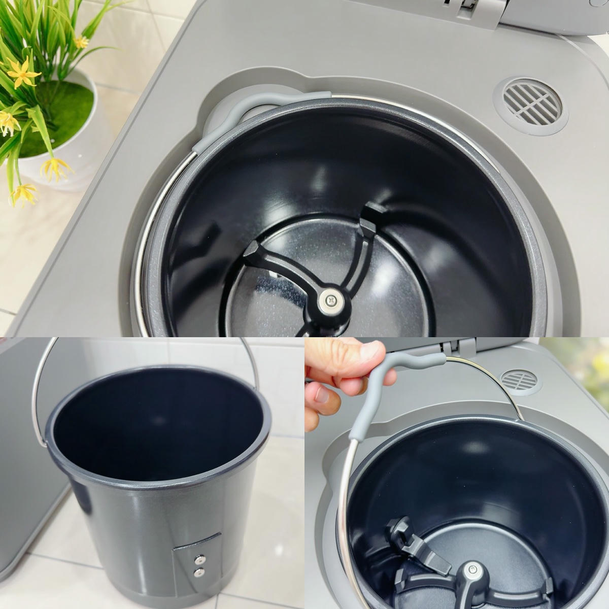 SANSUI 山水評價|PAKU 廚寶 3L 智能廚餘機 SFP-G3L 開箱實測,高溫研磨烘乾讓廚餘體積縮小 90%,不臭不生蟲,濕廚餘變乾肥料超有成就感! - 第20張圖 SANSUI 山水評價|PAKU 廚寶 3L 智能廚餘機 SFP-G3L 開箱實測,高溫研磨烘乾讓廚餘體積縮小 90%,不臭不生蟲,濕廚餘變乾肥料超有成就感!