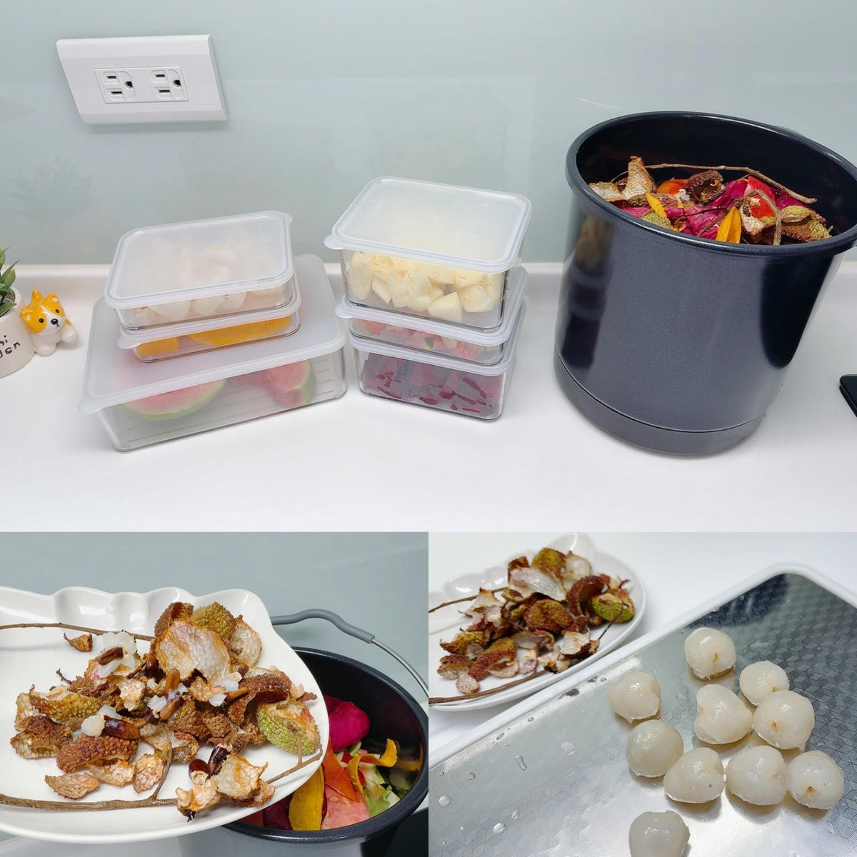 SANSUI 山水評價|PAKU 廚寶 3L 智能廚餘機 SFP-G3L 開箱實測,高溫研磨烘乾讓廚餘體積縮小 90%,不臭不生蟲,濕廚餘變乾肥料超有成就感! - 第36張圖 SANSUI 山水評價|PAKU 廚寶 3L 智能廚餘機 SFP-G3L 開箱實測,高溫研磨烘乾讓廚餘體積縮小 90%,不臭不生蟲,濕廚餘變乾肥料超有成就感!