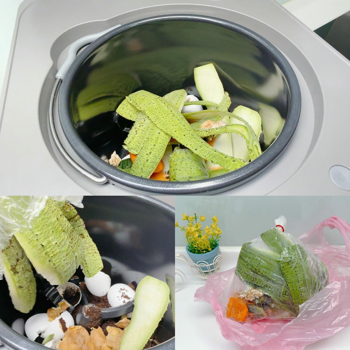 SANSUI 山水評價|PAKU 廚寶 3L 智能廚餘機 SFP-G3L 開箱實測,高溫研磨烘乾讓廚餘體積縮小 90%,不臭不生蟲,濕廚餘變乾肥料超有成就感! - 第32張圖 SANSUI 山水評價|PAKU 廚寶 3L 智能廚餘機 SFP-G3L 開箱實測,高溫研磨烘乾讓廚餘體積縮小 90%,不臭不生蟲,濕廚餘變乾肥料超有成就感!