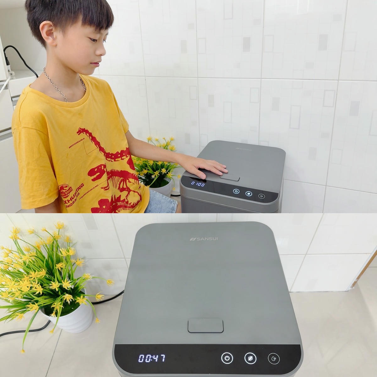 SANSUI 山水評價|PAKU 廚寶 3L 智能廚餘機 SFP-G3L 開箱實測,高溫研磨烘乾讓廚餘體積縮小 90%,不臭不生蟲,濕廚餘變乾肥料超有成就感! - 第58張圖 SANSUI 山水評價|PAKU 廚寶 3L 智能廚餘機 SFP-G3L 開箱實測,高溫研磨烘乾讓廚餘體積縮小 90%,不臭不生蟲,濕廚餘變乾肥料超有成就感!