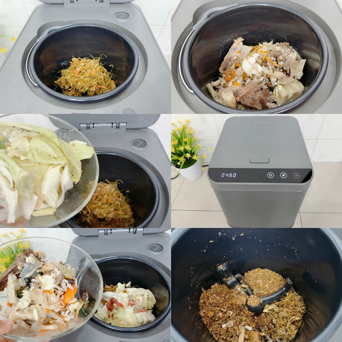 SANSUI 山水評價|PAKU 廚寶 3L 智能廚餘機 SFP-G3L 開箱實測,高溫研磨烘乾讓廚餘體積縮小 90%,不臭不生蟲,濕廚餘變乾肥料超有成就感! - 第61張圖 SANSUI 山水評價|PAKU 廚寶 3L 智能廚餘機 SFP-G3L 開箱實測,高溫研磨烘乾讓廚餘體積縮小 90%,不臭不生蟲,濕廚餘變乾肥料超有成就感!