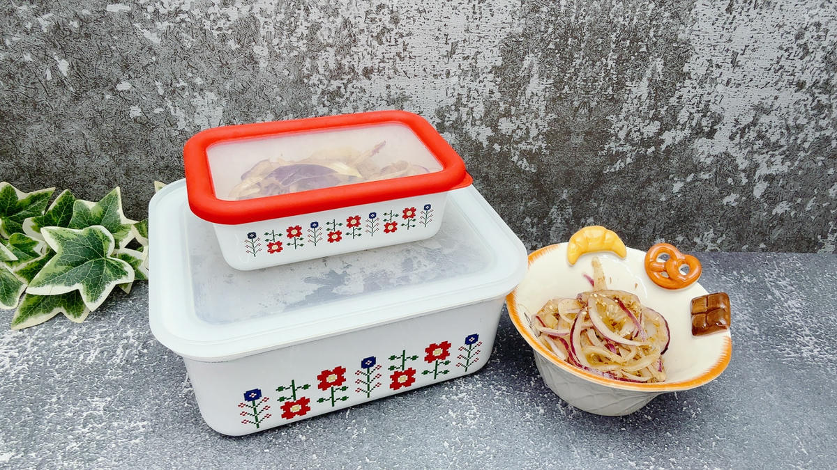 【日式涼拌洋蔥食譜】真空醃漬2小時快速入味!富士琺瑯 MYSA 北歐花田保鮮盒開箱,一盒完成備料、醃漬、保鮮 - 第2張圖 【日式涼拌洋蔥食譜】真空醃漬2小時快速入味!富士琺瑯 MYSA 北歐花田保鮮盒開箱,一盒完成備料、醃漬、保鮮