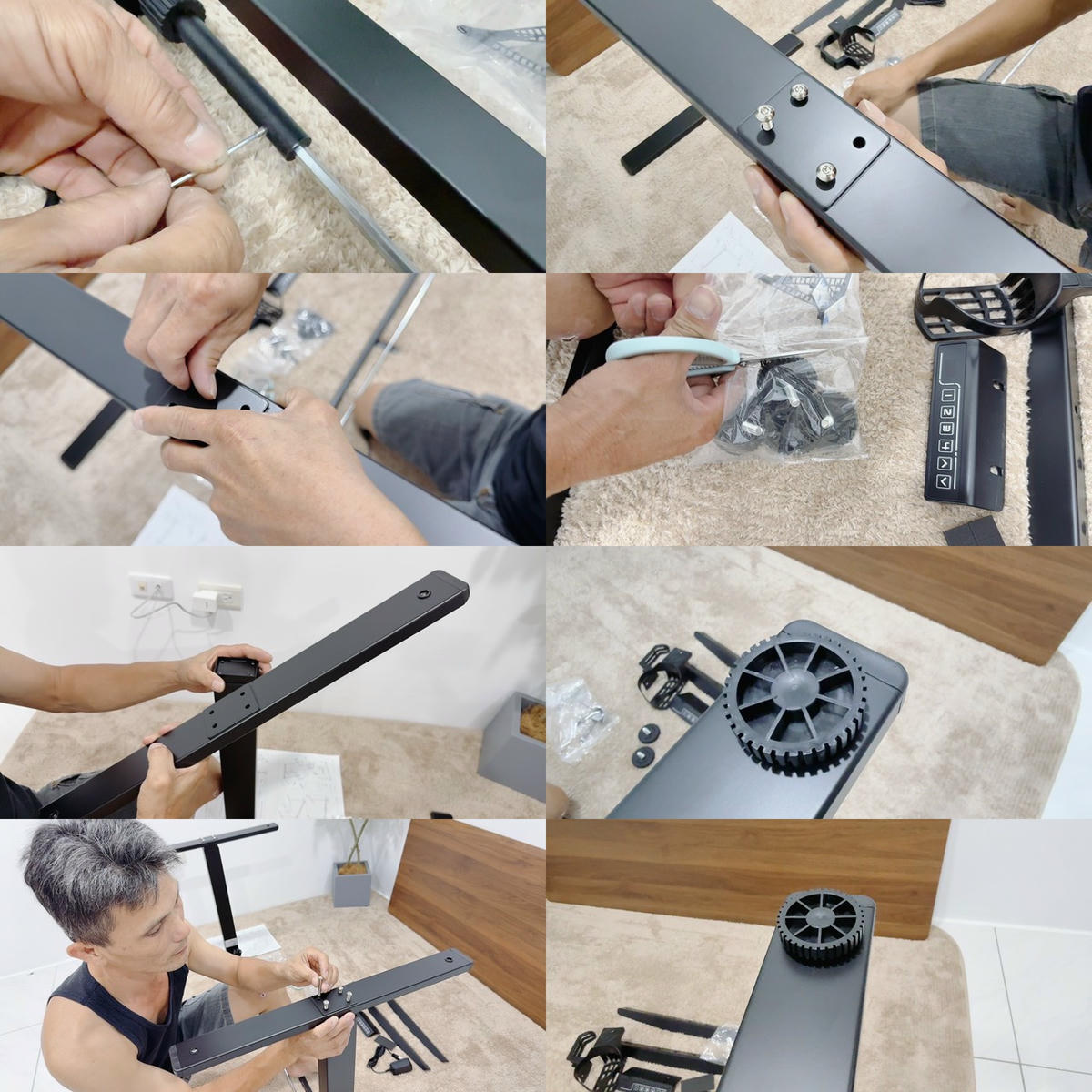 Xpanse 澪野電動升降桌開箱｜三檔智控 × 靜音防夾，搭配 T9 人體工學椅，隨動追腰、坐站交替，打造舒適高效率的居家工作空間！