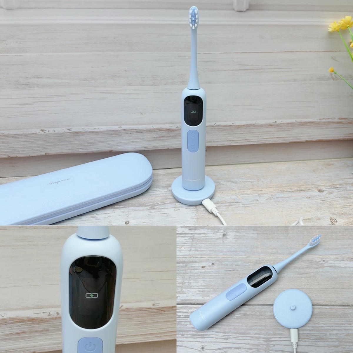 Anqueen 智能音波兒童電動牙刷 AQ-C99 開箱|5種清潔模式+3段力度調節,2分鐘智能計時,80天長效續航,讓孩子愛上刷牙! - 第16張圖 Anqueen 智能音波兒童電動牙刷 AQ-C99 開箱|5種清潔模式+3段力度調節,2分鐘智能計時,80天長效續航,讓孩子愛上刷牙!