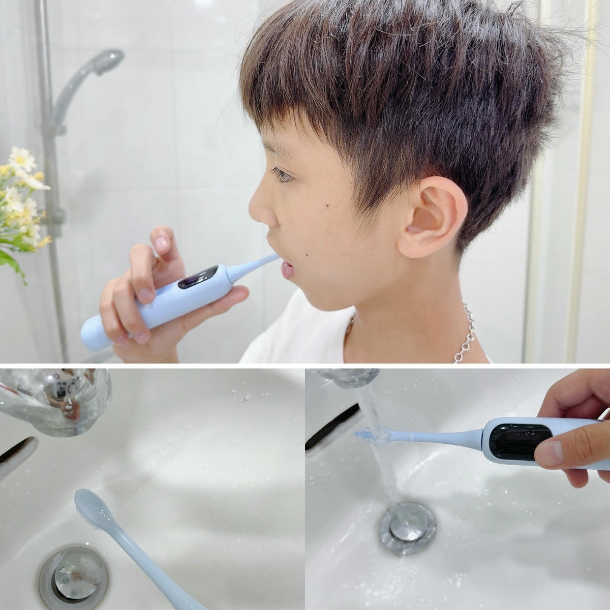Anqueen 智能音波兒童電動牙刷 AQ-C99 開箱|5種清潔模式+3段力度調節,2分鐘智能計時,80天長效續航,讓孩子愛上刷牙! - 第19張圖 Anqueen 智能音波兒童電動牙刷 AQ-C99 開箱|5種清潔模式+3段力度調節,2分鐘智能計時,80天長效續航,讓孩子愛上刷牙!