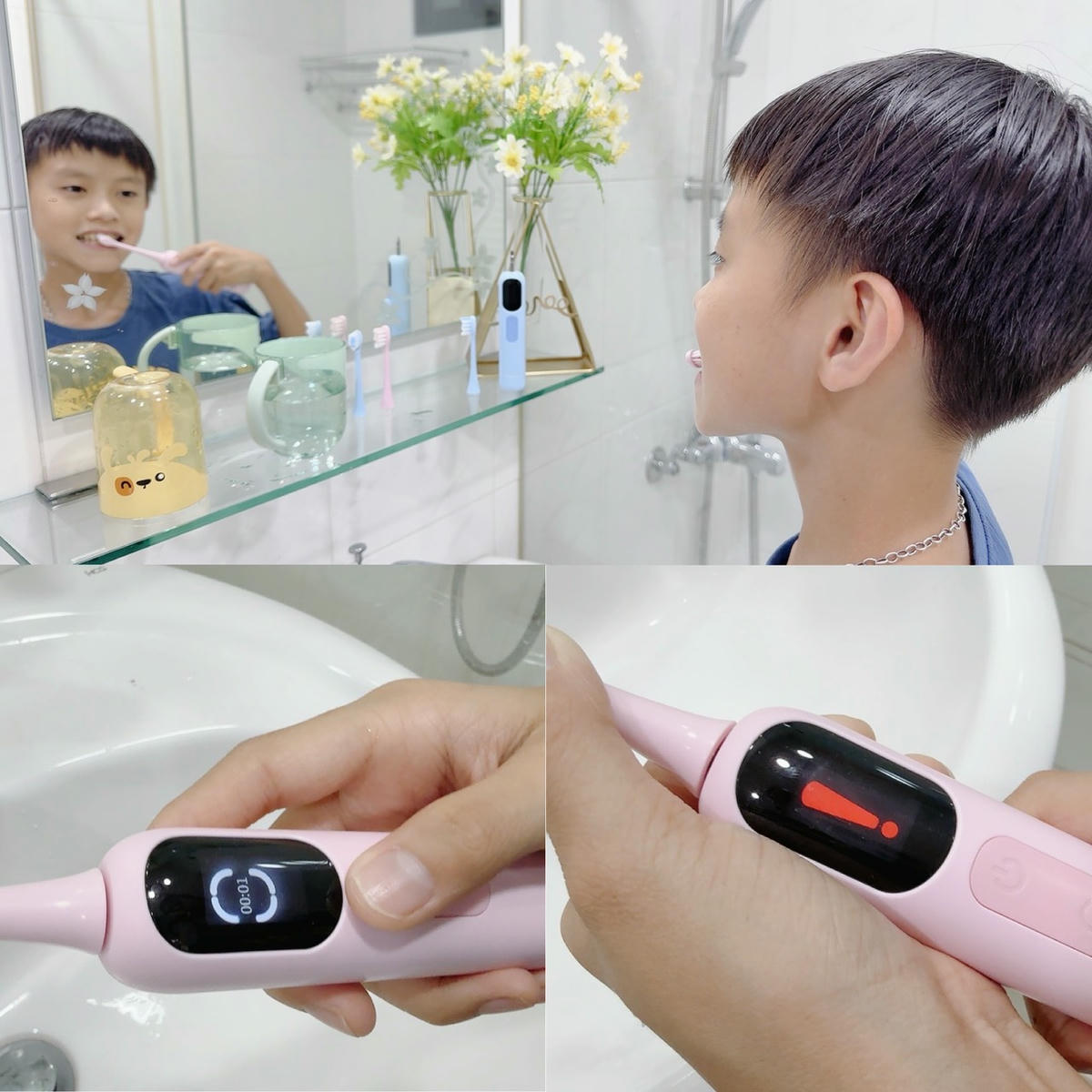 Anqueen 智能音波兒童電動牙刷 AQ-C99 開箱|5種清潔模式+3段力度調節,2分鐘智能計時,80天長效續航,讓孩子愛上刷牙! - 第22張圖 Anqueen 智能音波兒童電動牙刷 AQ-C99 開箱|5種清潔模式+3段力度調節,2分鐘智能計時,80天長效續航,讓孩子愛上刷牙!