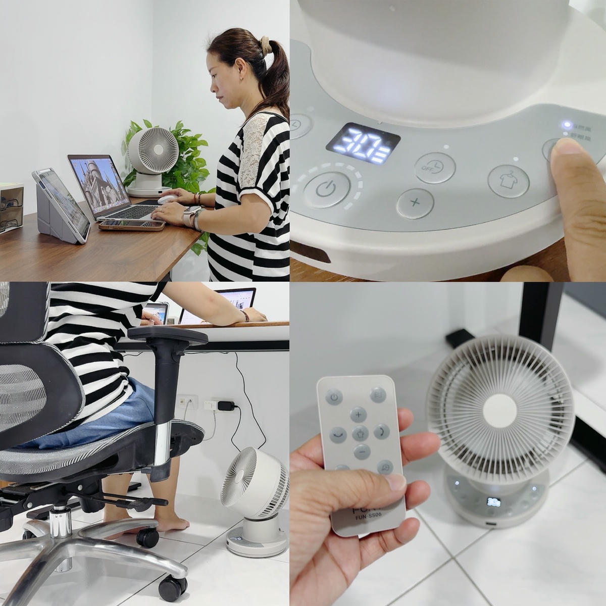 FUNY 無線3D氣流循環扇開箱|10段風量+3D廣角送風+36小時續航,靜音、省電、可拆洗,室內戶外都好用! - 第22張圖 FUNY 無線3D氣流循環扇開箱|10段風量+3D廣角送風+36小時續航,靜音、省電、可拆洗,室內戶外都好用!