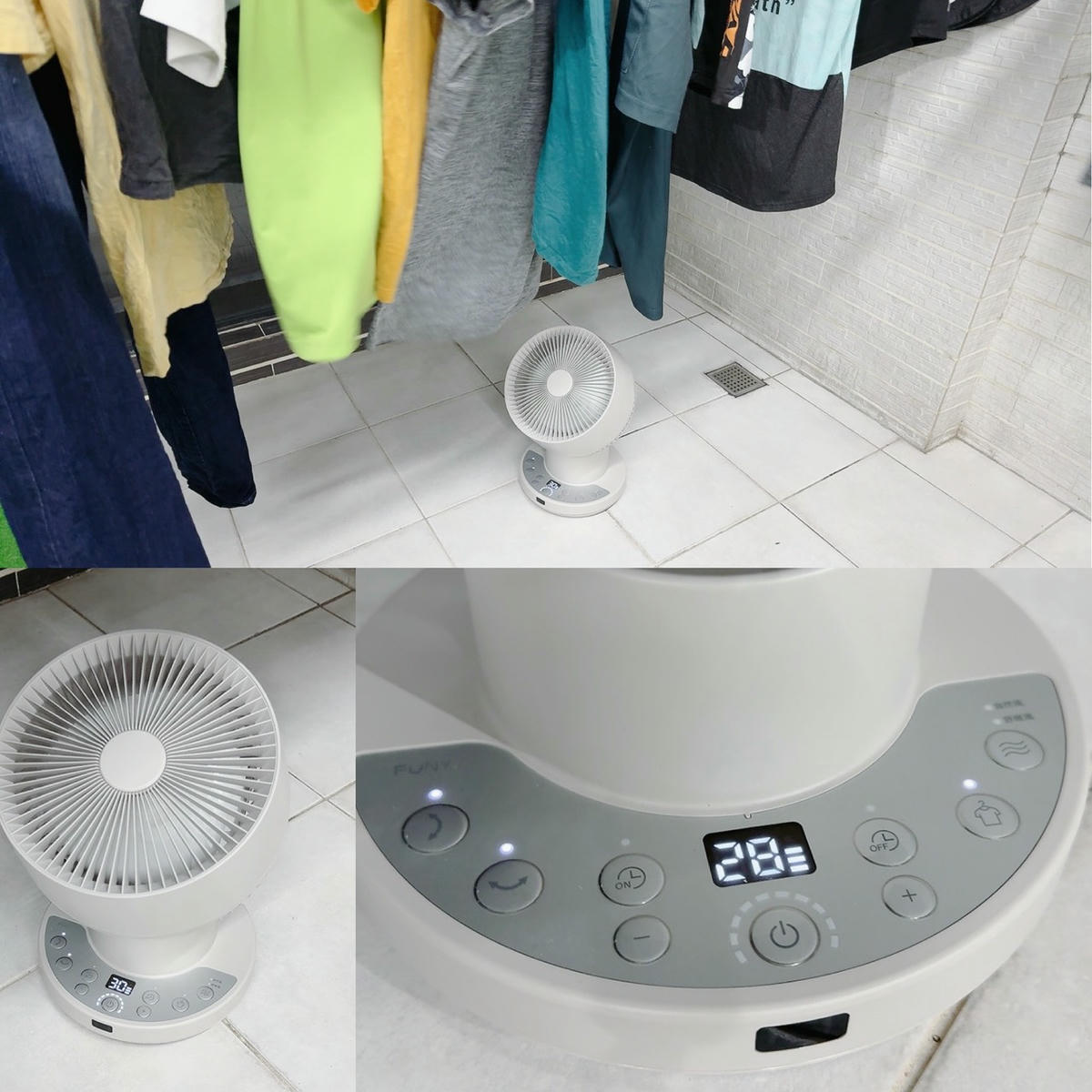 FUNY 無線3D氣流循環扇開箱|10段風量+3D廣角送風+36小時續航,靜音、省電、可拆洗,室內戶外都好用! - 第42張圖 FUNY 無線3D氣流循環扇開箱|10段風量+3D廣角送風+36小時續航,靜音、省電、可拆洗,室內戶外都好用!